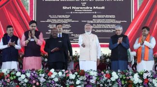 Development projects worth more than ₹830 crore were inaugurated by PM Modi at Singur in Hooghly district, West Bengal